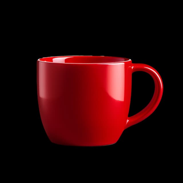 red mug